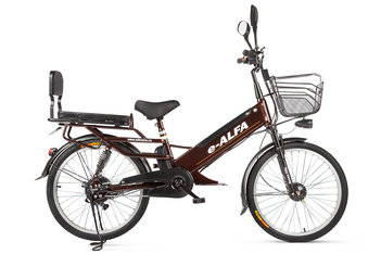 Электровелосипед GREEN CITY e-ALFA GL
