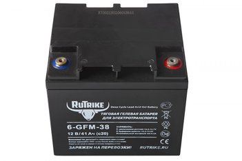 Тяговый аккумулятор RuTrike 6-GFM-38 (12V41A/H C20)