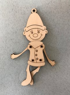 Игрушка елочная Гном